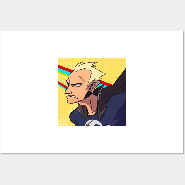 Kanji tatsumi p4 Wall Art by toothy.crow